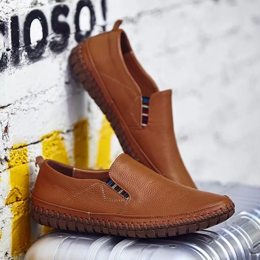 Casual Leather Slipons