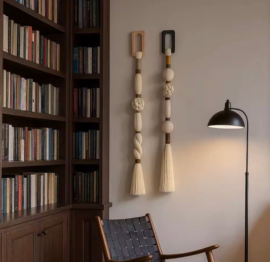 Twisted Tassel Hanger Set