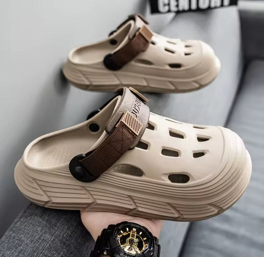 Rugged Strap Clogs