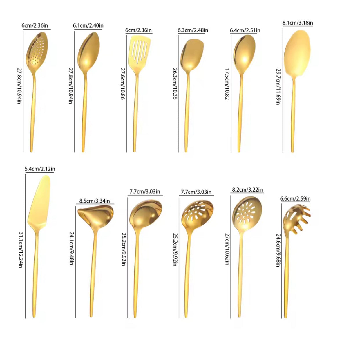 Luxe Gold Kitchen Arsenal