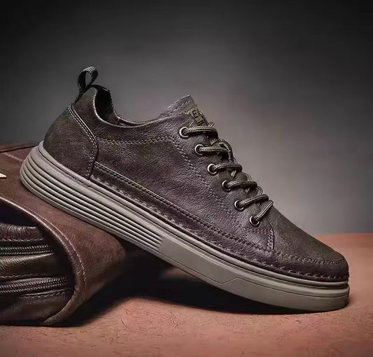 Jeans Leather Sneakers