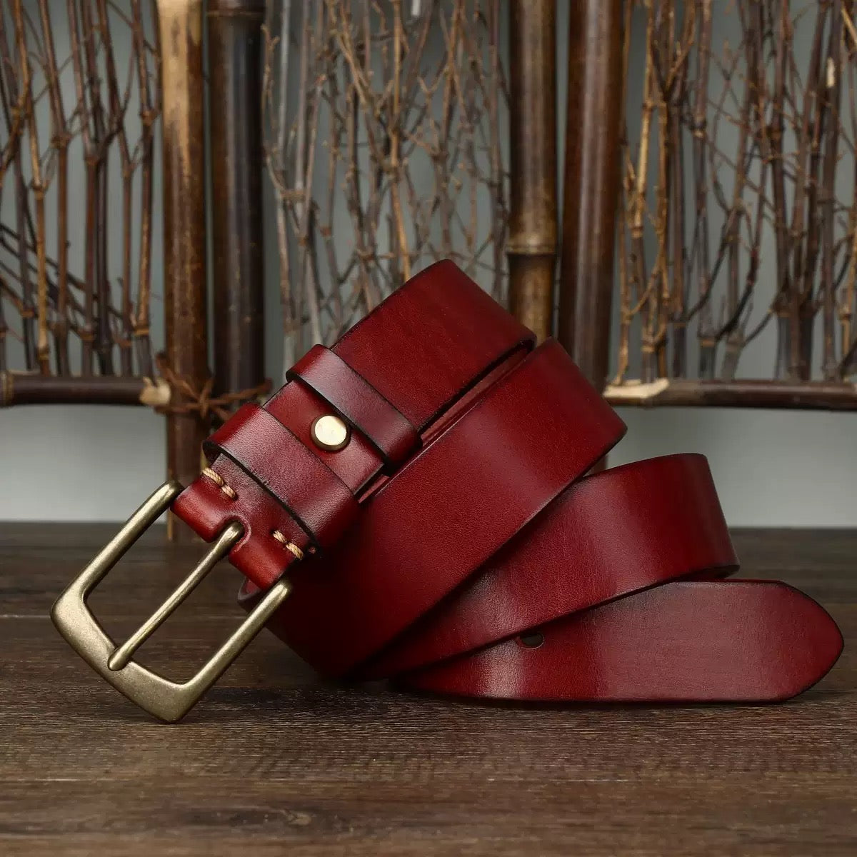 OldWorld Italian Leather Belt