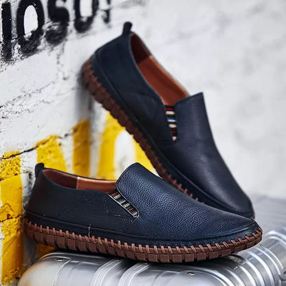 Casual Leather Slipons