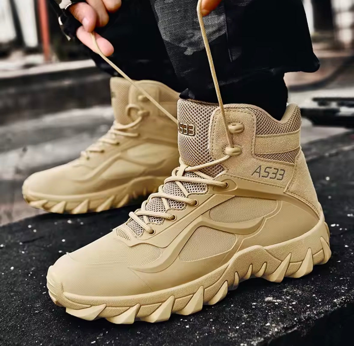 Stealth Ankle-Shield High-Tops