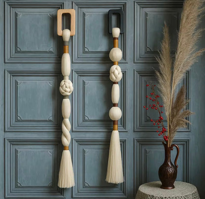 Twisted Tassel Hanger Set