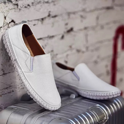 Casual Leather Slipons