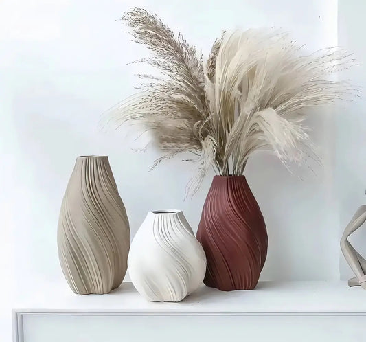 Minimalist Wave Ceramic Set