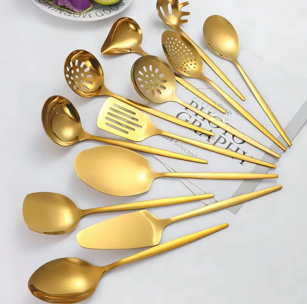 Luxe Gold Kitchen Arsenal