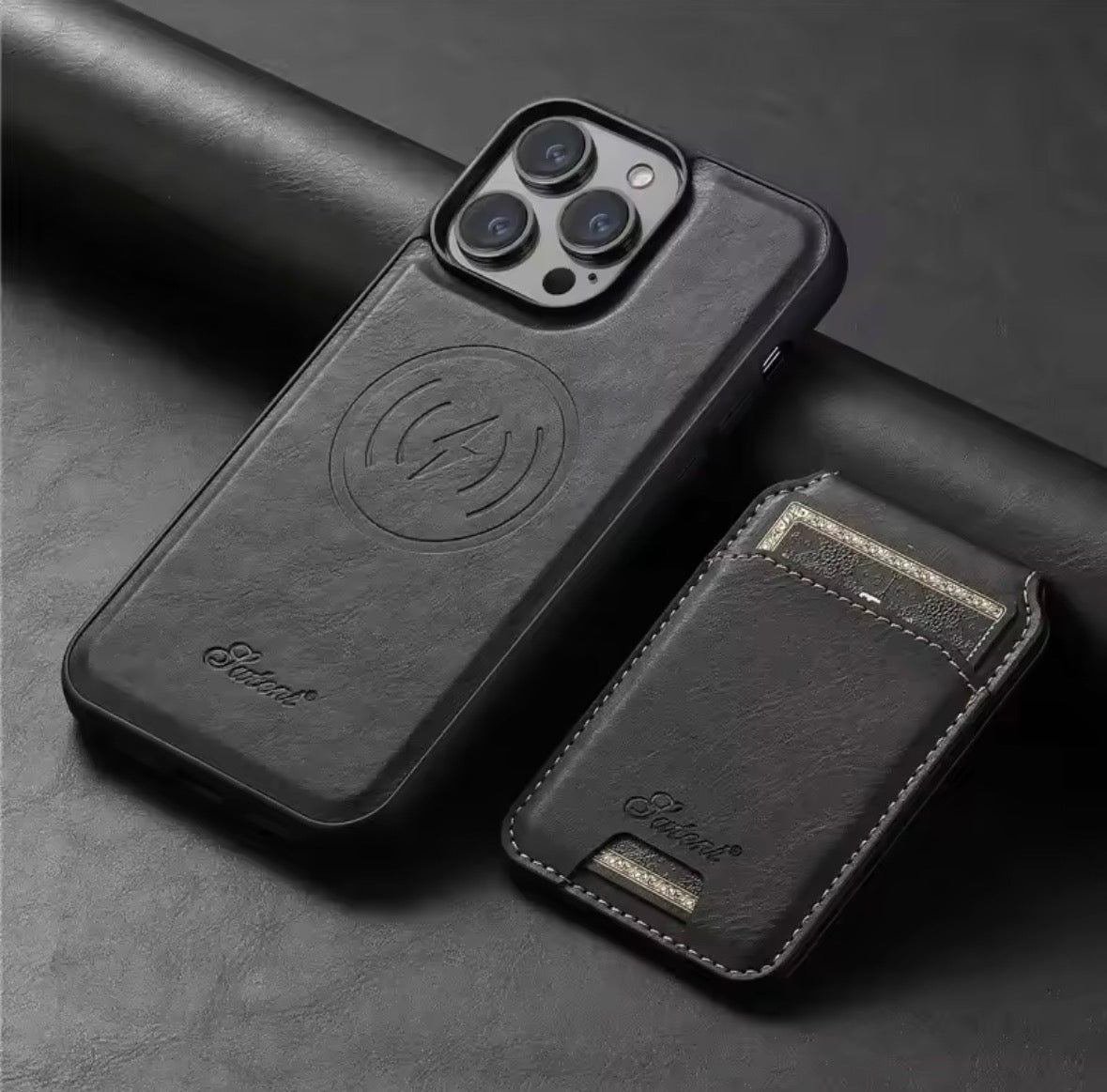 Leather Wallet iPhone Case