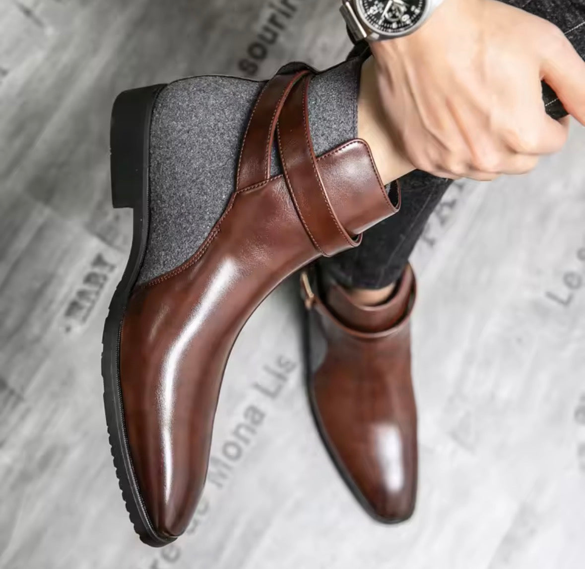 C&D Signature Suede Leather Chelsea’s