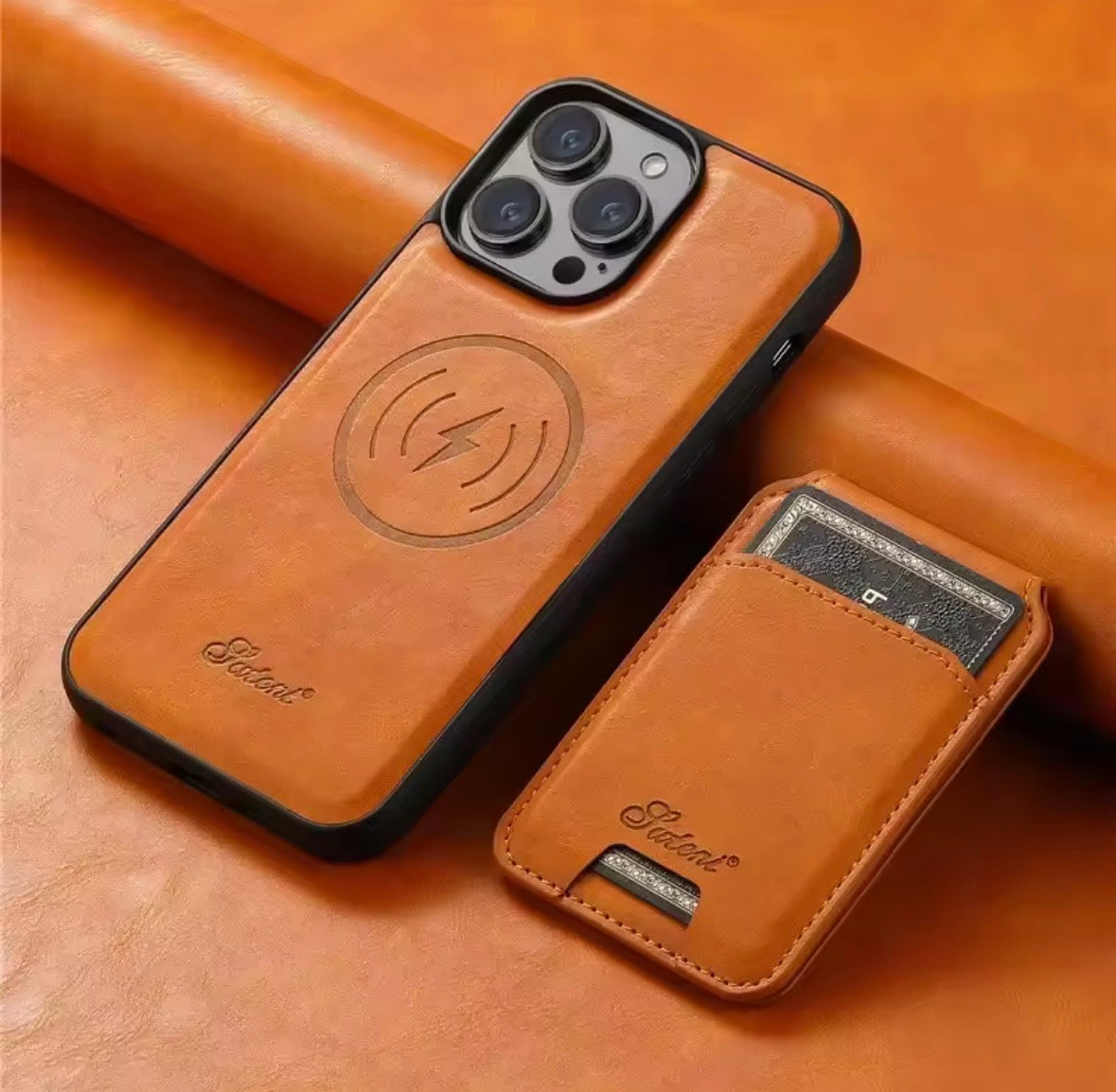 Leather Wallet iPhone Case