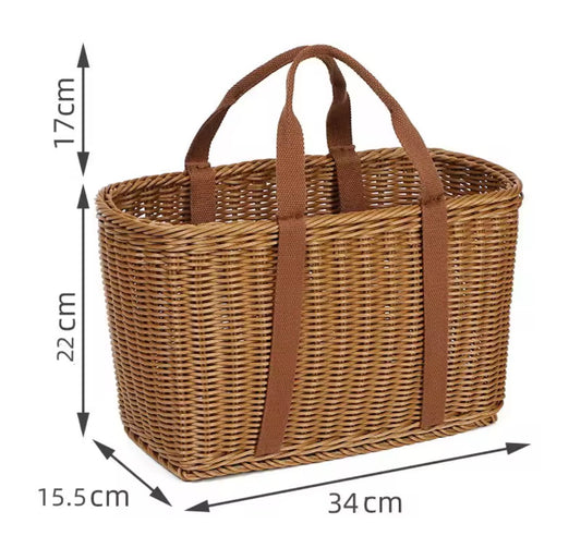 Natural Tote Basket