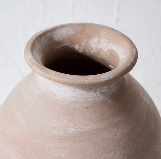 Rustic Taupe Vase