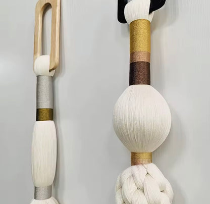 Twisted Tassel Hanger Set