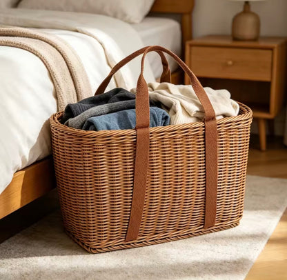 Natural Tote Basket