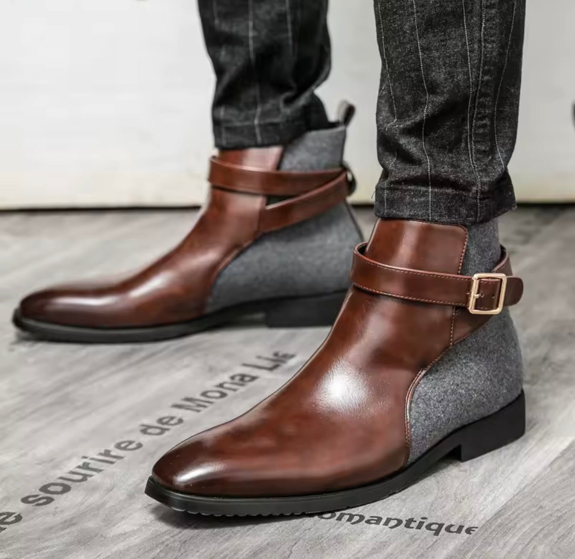 C&D Signature Suede Leather Chelsea’s