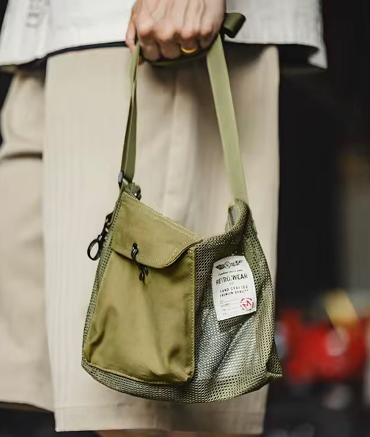 Vintage Strap Sentinel Bag