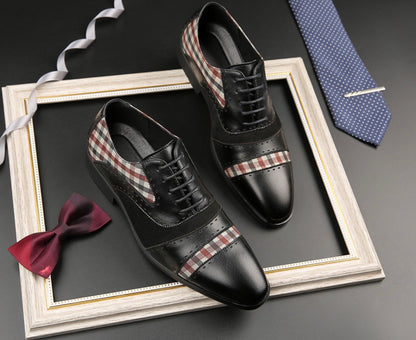 Elegant Plaid Shoes