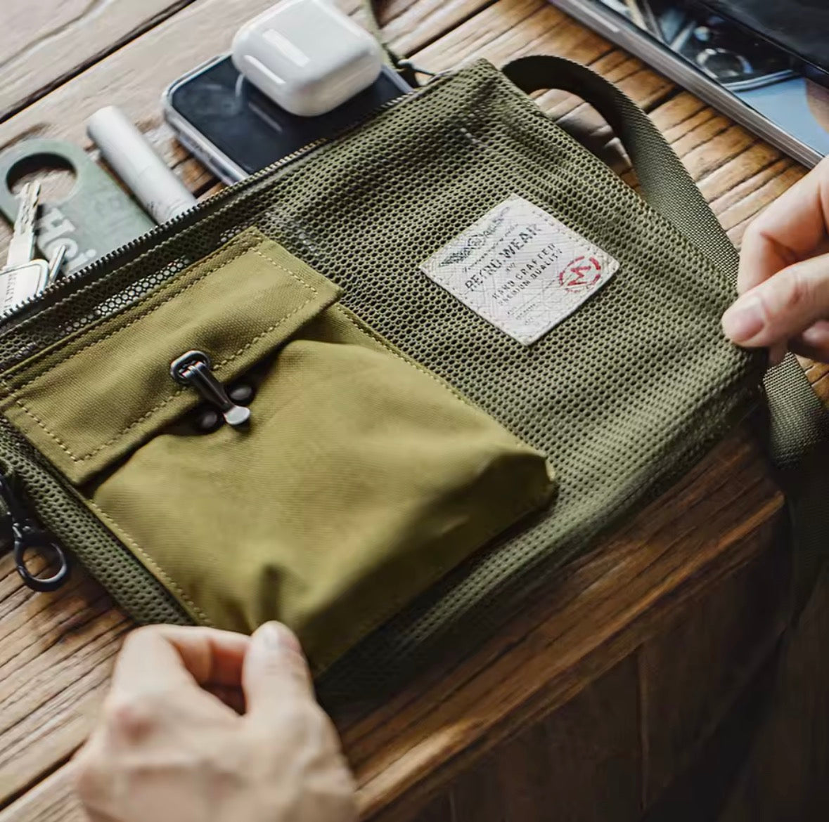 Vintage Strap Sentinel Bag