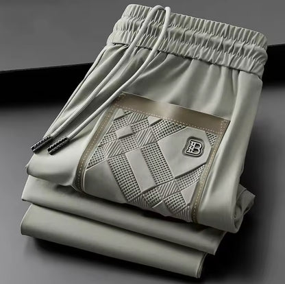 Silk Relaxed Designer Pants