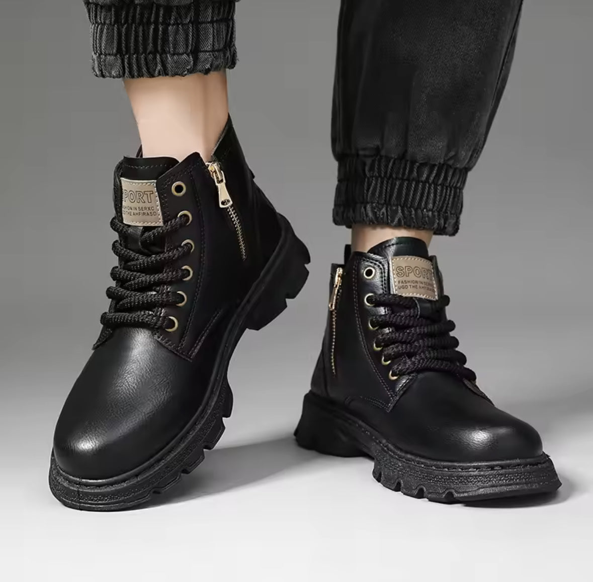 Master Leather Boots