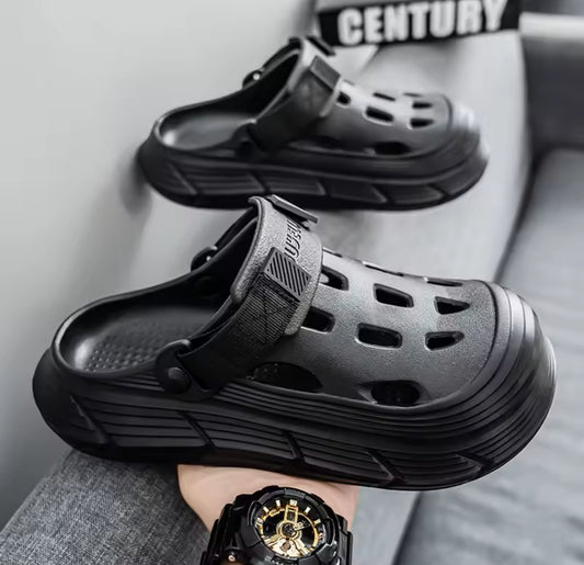 Rugged Strap Clogs