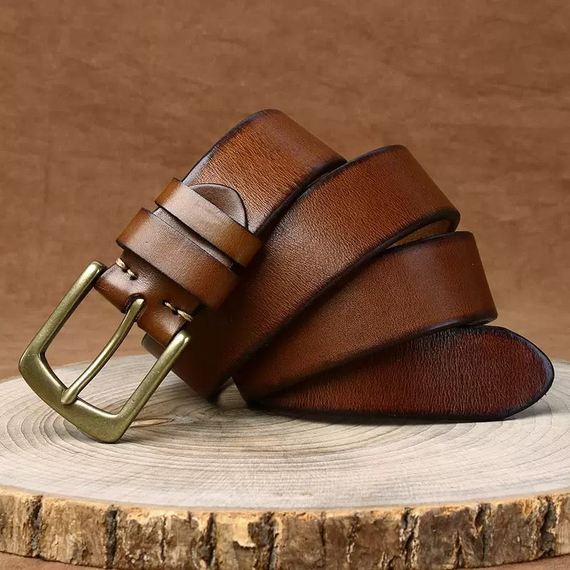 OldWorld Italian Leather Belt