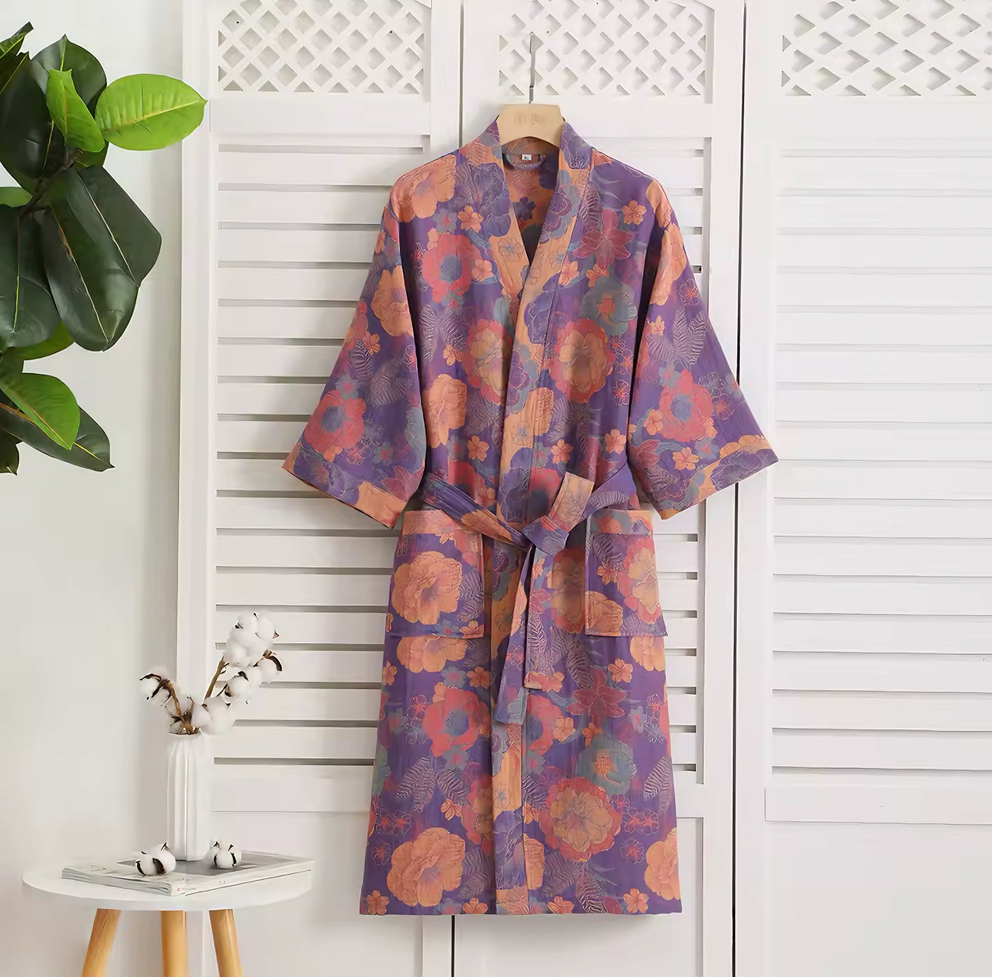 Petal Elegance Robe