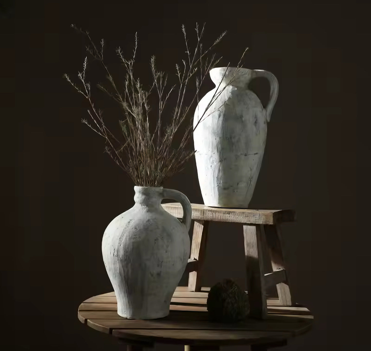 Handmade Natural Clay Vase