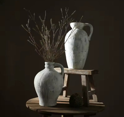 Handmade Natural Clay Vase