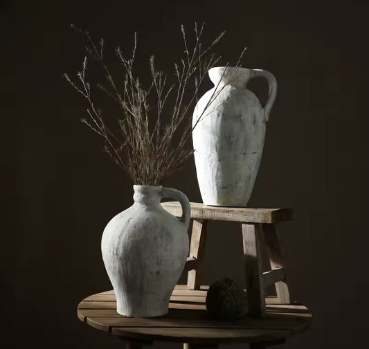 Handmade Natural Clay Vase